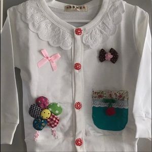 Girls Toddler Cardigan